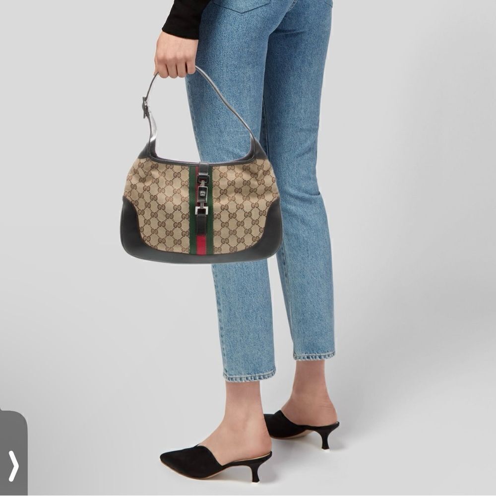Gucci web Gg jackie bag - Picture 5 of 11